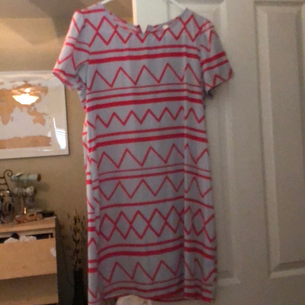 Geometric Sheath Dress